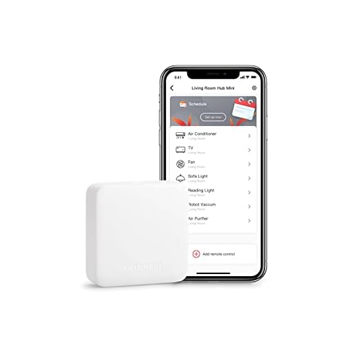SwitchBot Hub Mini Smart Remote - IR Blaster, Link SwitchBot to Wi-Fi (Support 2.4GHz), Control TV, Air Conditioner, Compatible with Alexa, Google Home, IFTTT