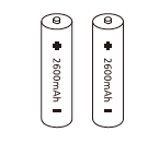 2 Batteries (Optional)