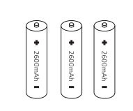 3 Batteries(Optional)