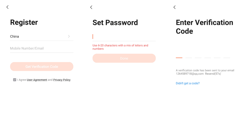 ACCOUNT REGISTRATION AND LOGIN