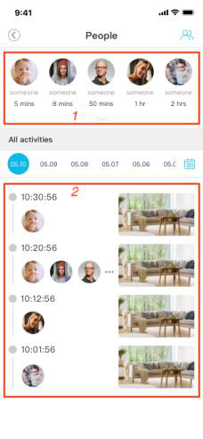 How do I use the face recognition feature?