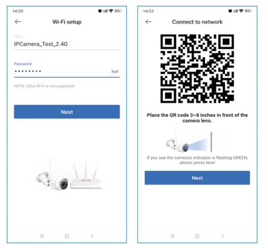 Connect to network