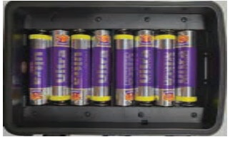 Insert batteries