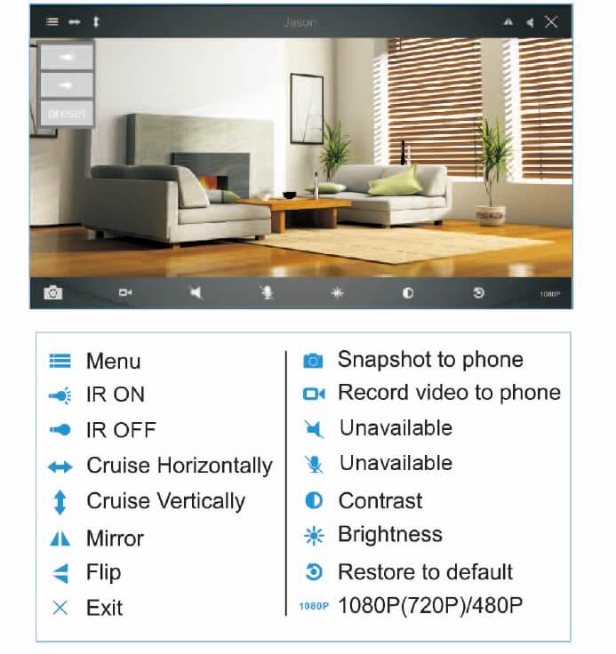Live Video Interface
