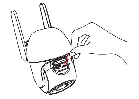 Adding the device through the following steps