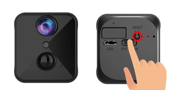Reset Aiwit Mini camera