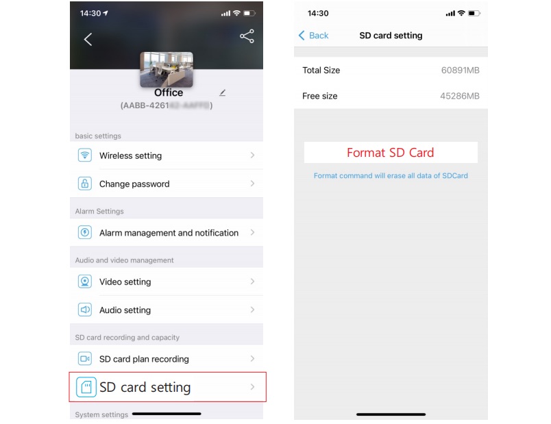 Format Micro SD Card