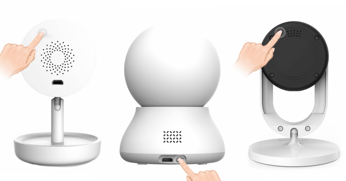 Blurams Indoor cameras Reset Button