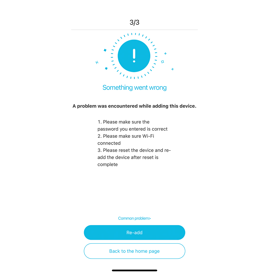Why blurams camera can not connect to wifi?