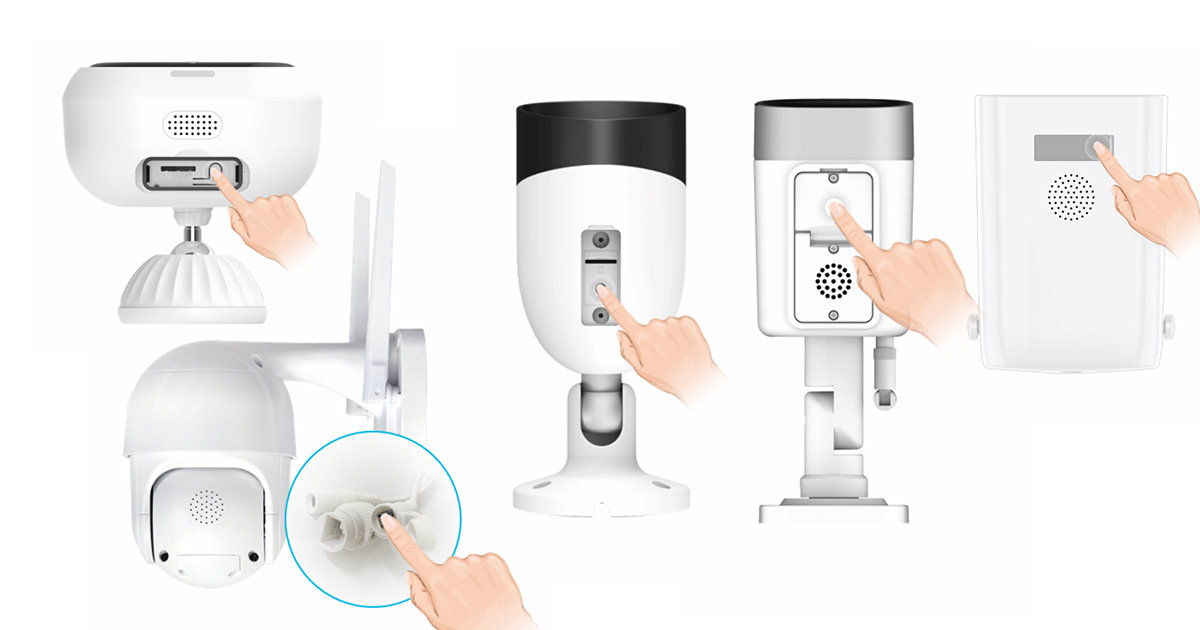 blurams outdoor cameras Reset Button
