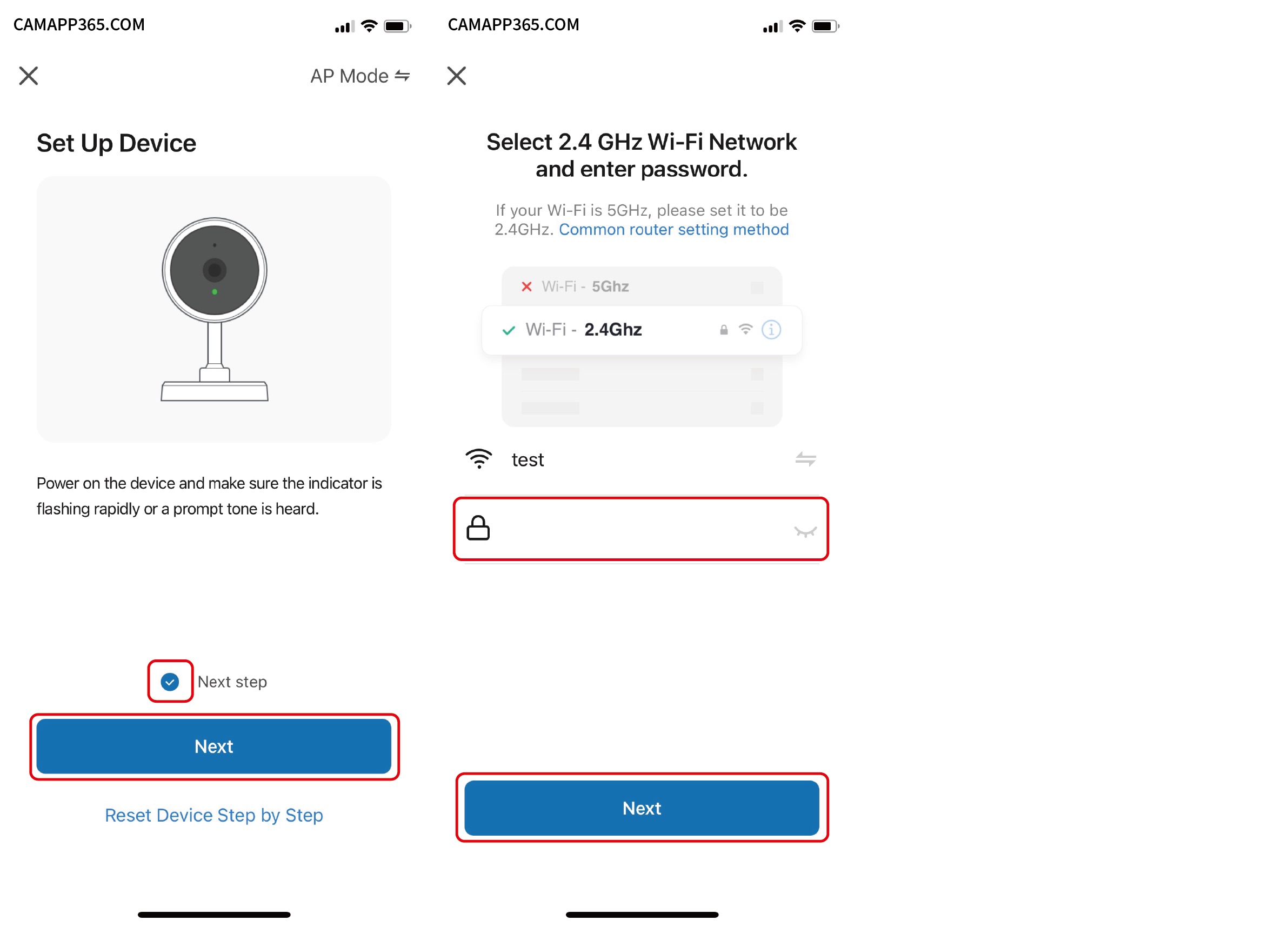 AP Mode - LaView Camera Setup Manual