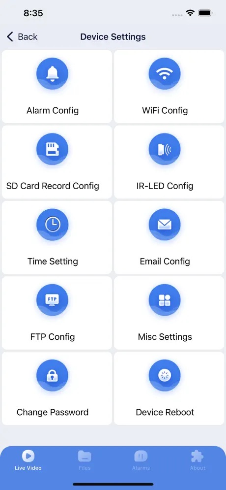 iWFCam app