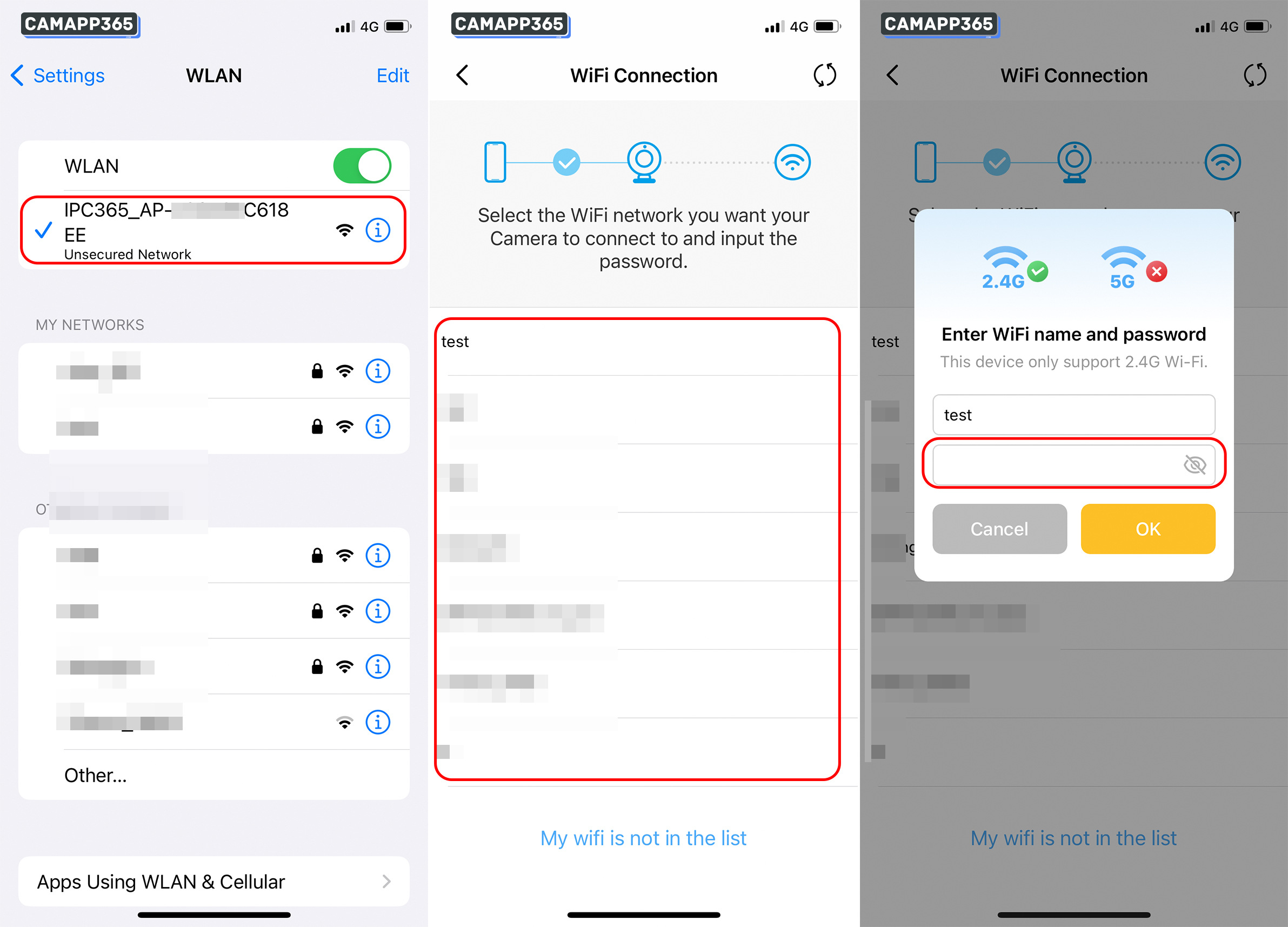 Connect IPC360 Home camera to wifi