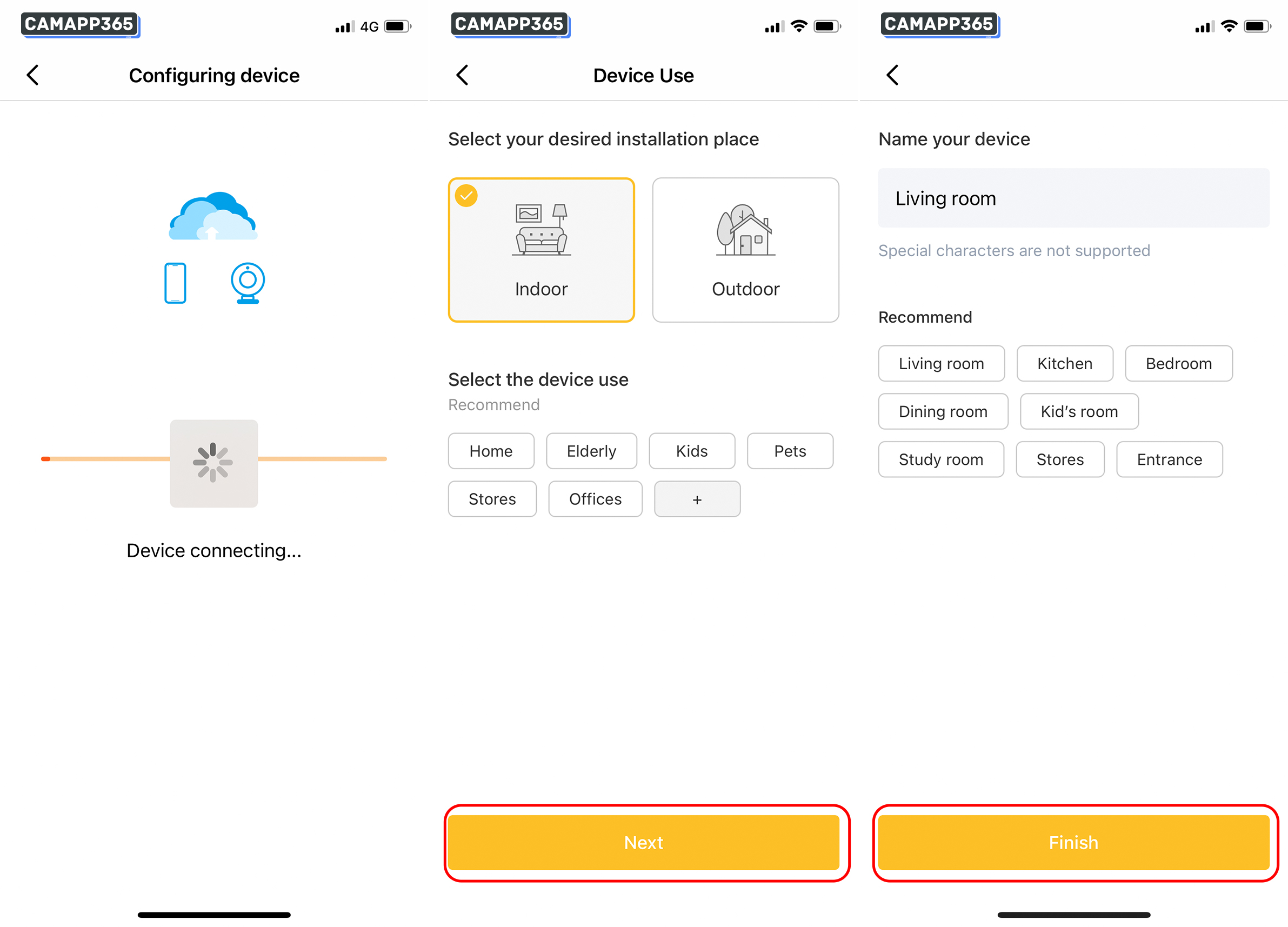 Connect IPC360 Home camera to wifi