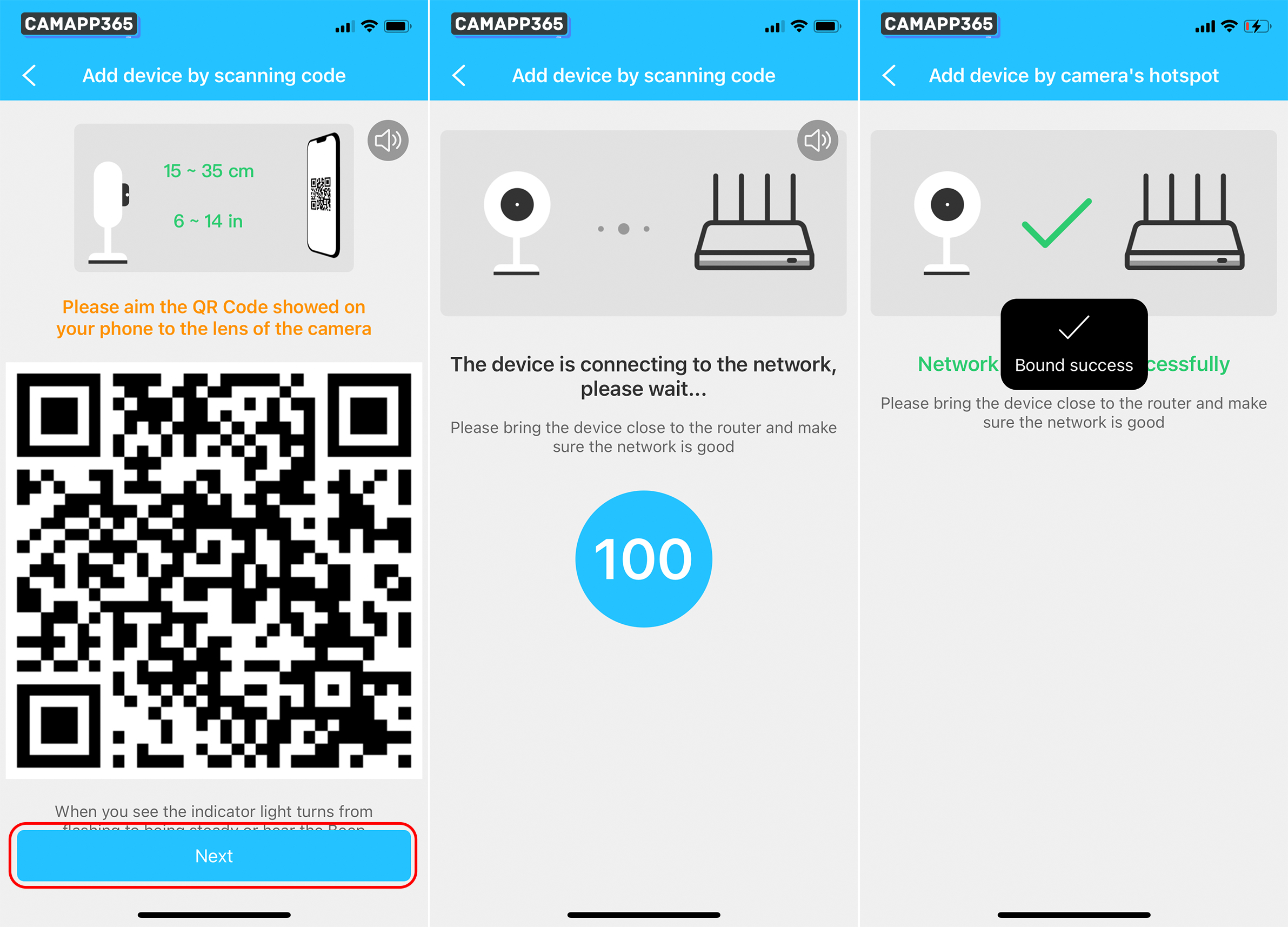 QR Code Connection