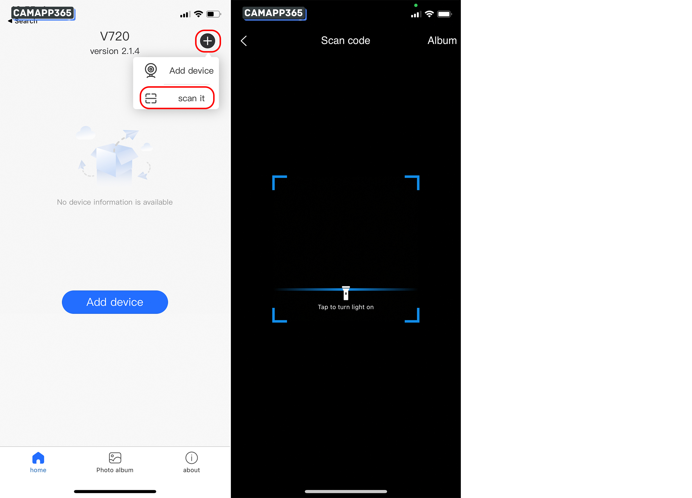 Share V720 Camera
