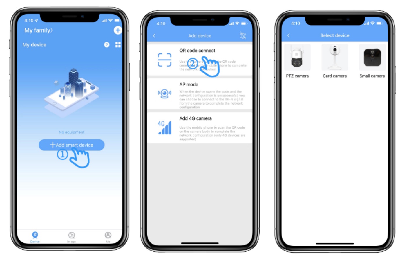 QR code Mode - Connect StarEye Camera To Wifi
